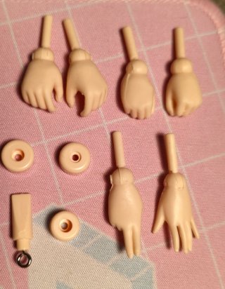 Obitsu piezas repuesto + cuerpo Pullip