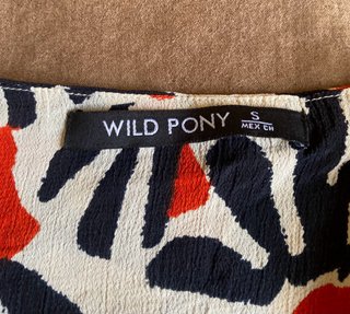 Vestido Wild Pony Viscosa Talla S