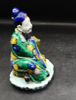 Pareja figuras japonesas porcelana