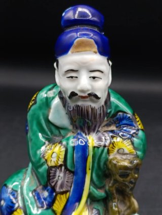 Pareja figuras japonesas porcelana