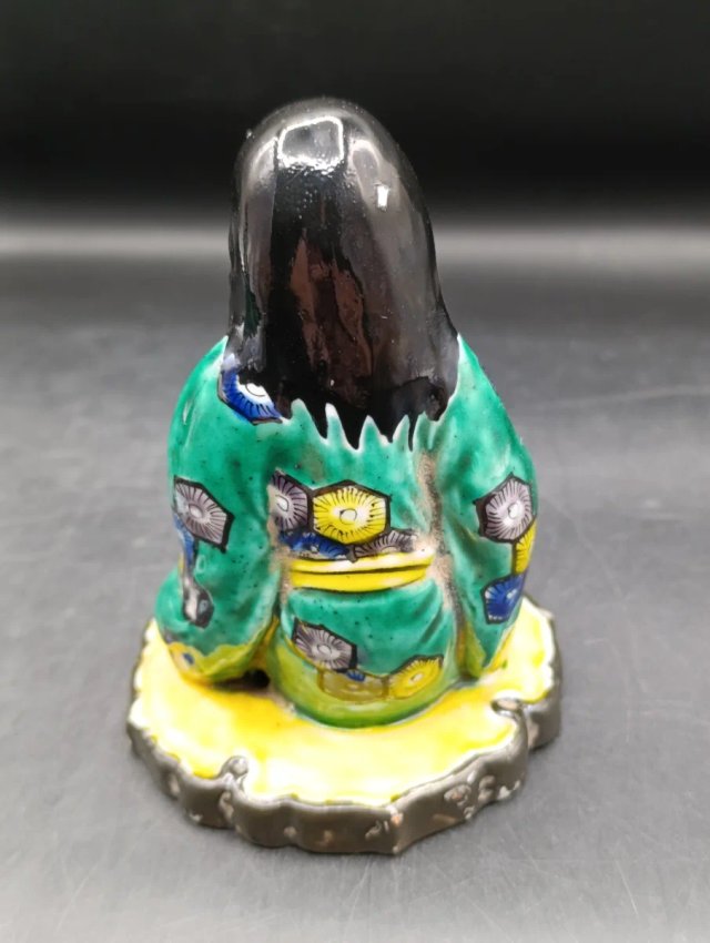 Pareja figuras japonesas porcelana