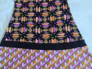 Vestido midi estampado