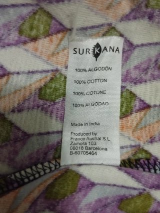 Vestido midi estampado