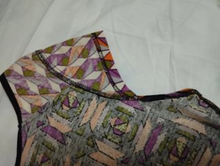 Vestido midi estampado