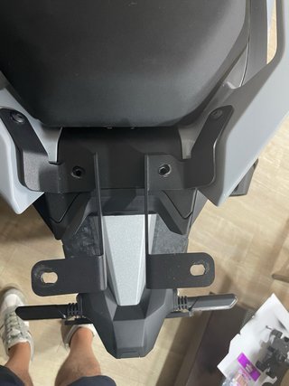 Maleta Moto 45L VEVOR Aluminio Negro