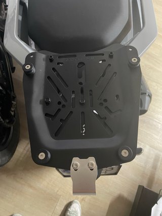 Maleta Moto 45L VEVOR Aluminio Negro