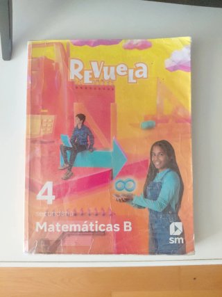 Matemáticas B, 4 secundaria, Revuela