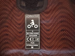 Chaqueta Moto Alpinestars Negra waterproof
