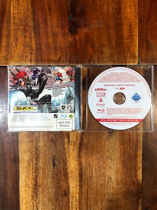 Spider-Man Web of Shadow ps3 promo only