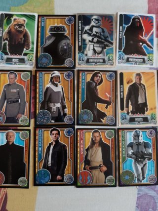 Cartas Star Wars Colección