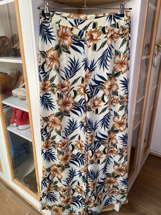 Conjunto Top y Pantalón Estampado Floral