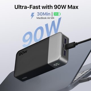 NUEVO! Power Bank 90W 20000mAh + 2 Cables