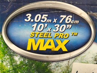 Piscina Bestway Steel Pro MAX 305x76 cm Azul