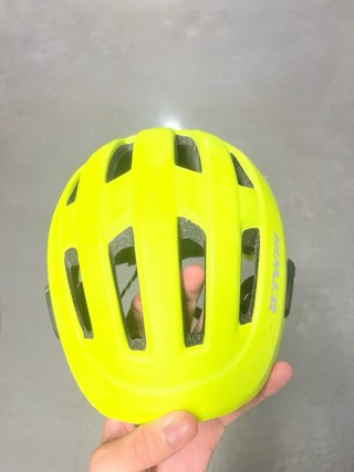 Casco Bicicleta Modulable Amarillo