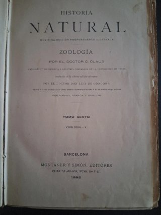 Historia natural novisima edición profusamente ilu
