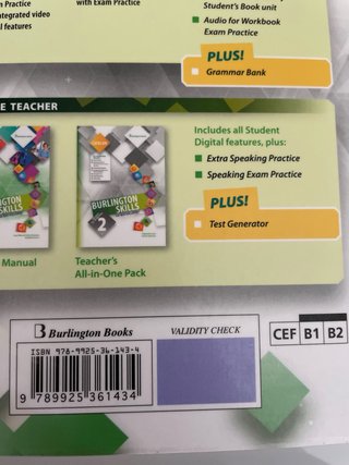 Burlington Skills.  Workbook.  2n bachillerato