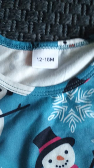 Pigiamino tutone Natalizio 12-18 mesi