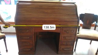 Buró antiguo madera años 20