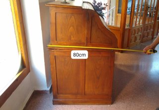Buró antiguo madera años 20