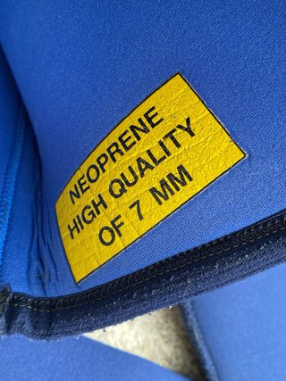 Traje neopreno 7mm TecnomarSub