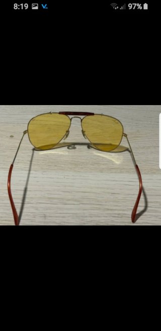 Gafas Ray-Ban Aviator Amarillas Retro USA