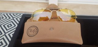 Gafas Ray-Ban Aviator Amarillas Retro USA