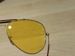 Gafas Ray-Ban Aviator Amarillas Retro USA