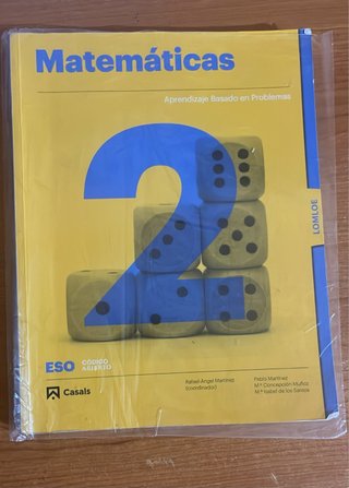 Libros de texto de matematicas de 2 ESO