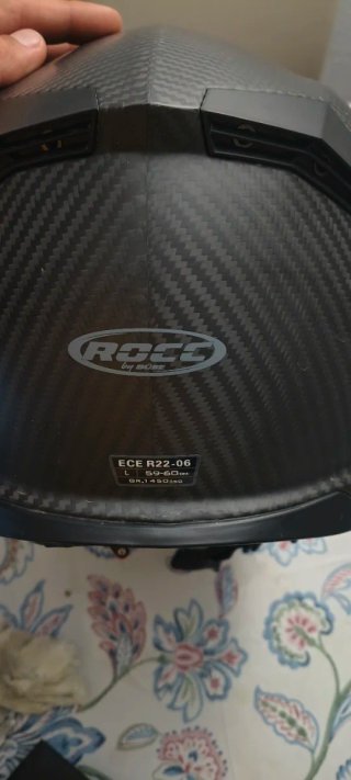 Casco Moto Carbono ROCC 869