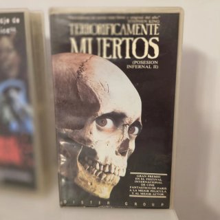 Lote 5 Películas Terror VHS (Español)
