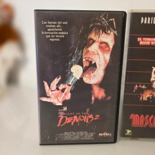 Lote 5 Películas Terror VHS (Español)