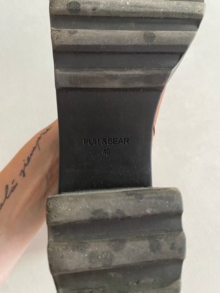 Botines plataforma Pull&Bear T.40
