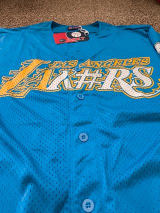 Camiseta BSKT Los Angeles Lakers Azul