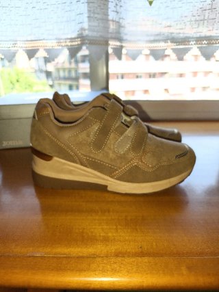 Zapatos Renda Marrón Velcro Talla 38