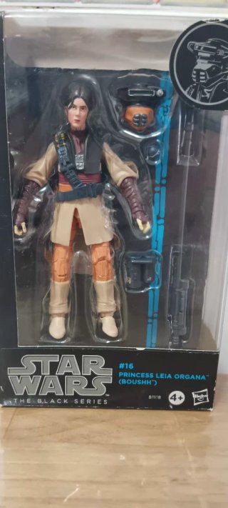 Star Wars Black Series Princess Leia Boushh
