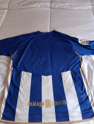 Camiseta Fútbol Málaga Umbro.(2007/09).