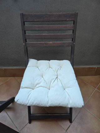 Mesa de jardín con 4 sillas y 2 butacas