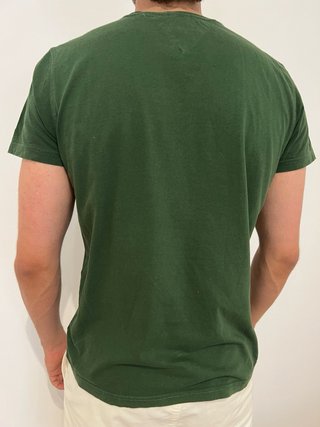 Camiseta Hilfiger Denim Verde Talla L