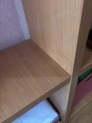 Estantería de madera 2x4 baldas