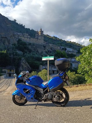 Triumph Sprint ST 1050 Azul ABS