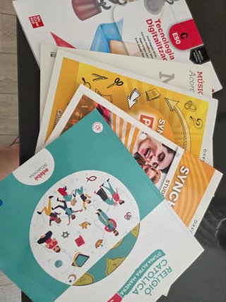 Regalo libros 3ero ESO SAFA HORTA