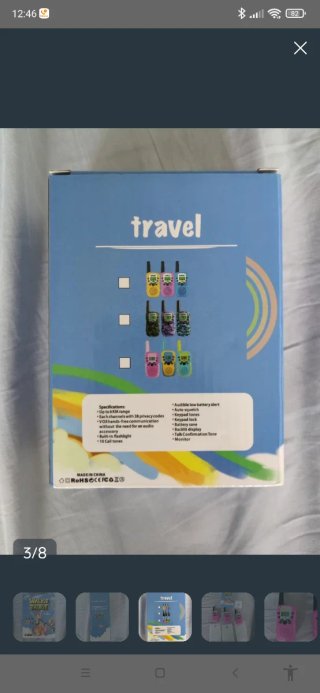 Walkie Talkies Infantiles T-388 (3 uds)