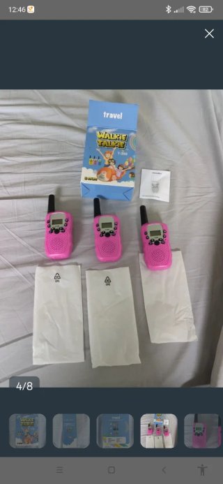 Walkie Talkies Infantiles T-388 (3 uds)