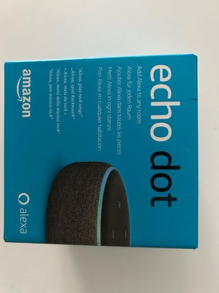 Altavoz Inteligente Echo Dot 3ª Gen Negro (Alexa)