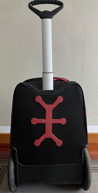 Mochila Trolley Diseño Geométrico