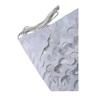 Toldo Vela de Sombra Rectangular Faura Blanco 3 x 4 m Reversible Camuflaje