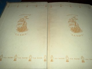 Dos libros, novela antigua