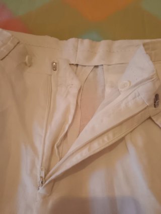 Coppia pantaloni in lino uomo neri