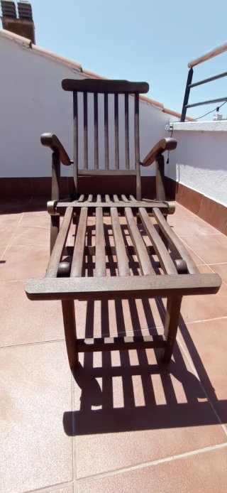 Hamaca Tumbona Madera Teka