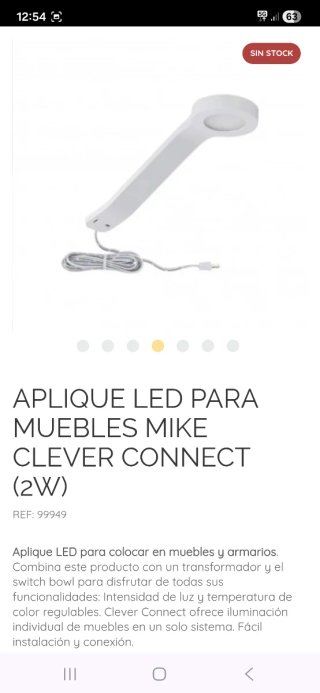 Luz LED Mueble Paulmann Mike